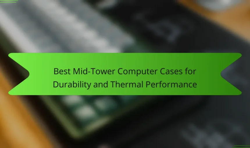 Best Mid-Tower Computer Cases for Durability and Thermal Performance