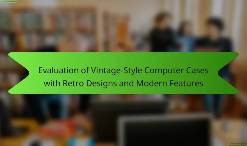 Evaluation of Vintage-Style Computer Cases with Retro Designs and Modern Features