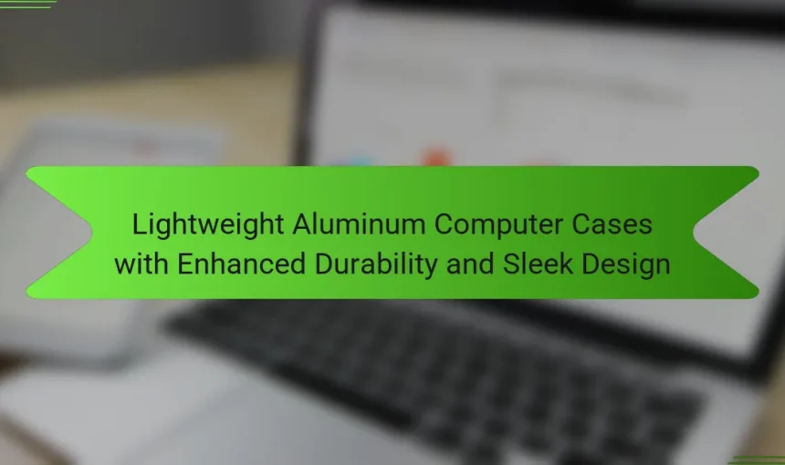 Lightweight Aluminum Computer Cases with Enhanced Durability and Sleek Design