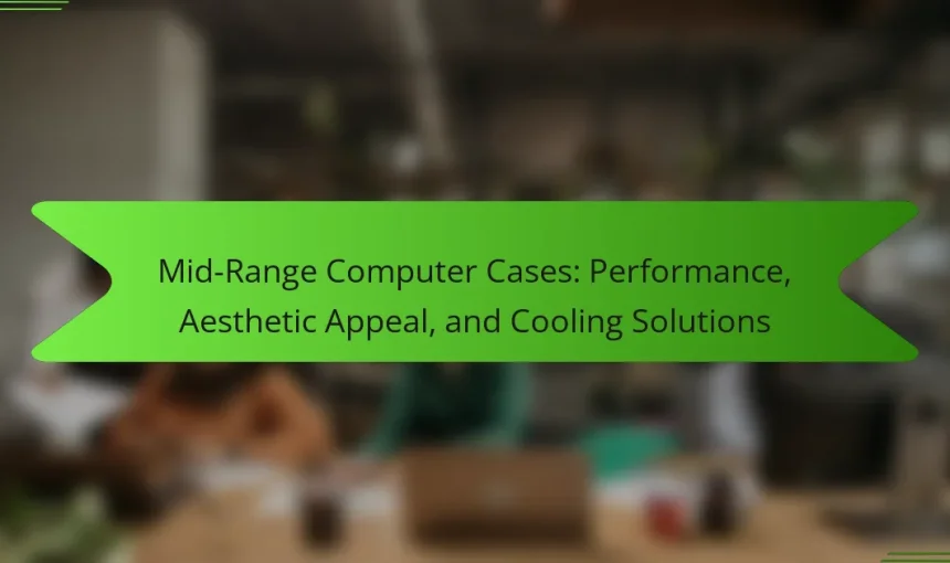 Mid-Range Computer Cases: Performance, Aesthetic Appeal, and Cooling Solutions
