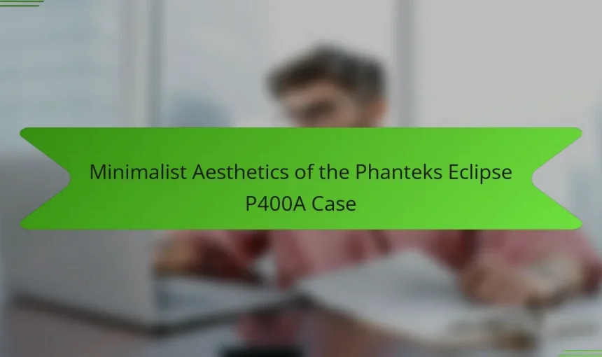 Minimalist Aesthetics of the Phanteks Eclipse P400A Case