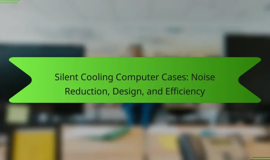 Silent Cooling Computer Cases: Noise Reduction, Design, and Efficiency