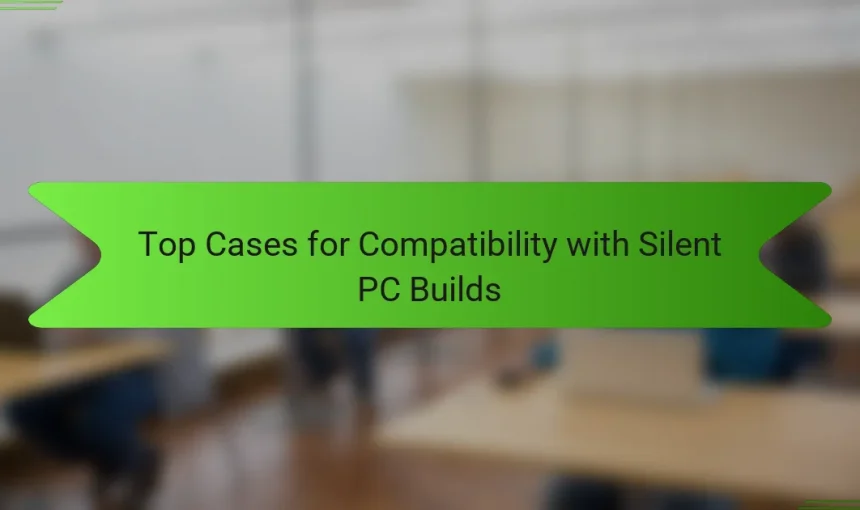 Top Cases for Compatibility with Silent PC Builds