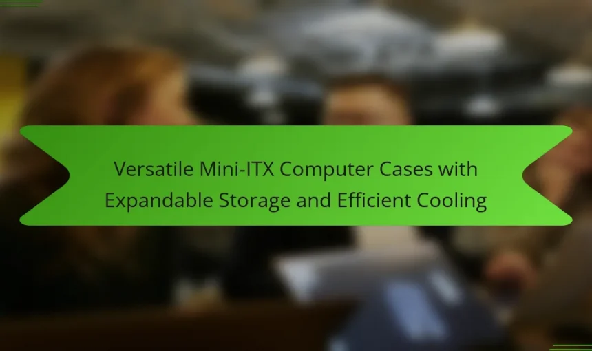 Versatile Mini-ITX Computer Cases with Expandable Storage and Efficient Cooling